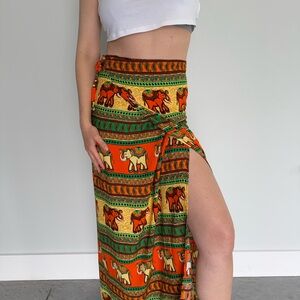 Thai Elephant Wrap Skirt